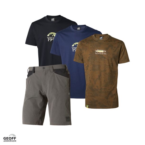 3 x Organic Tee + Roxxo Shorts Noir (old model)