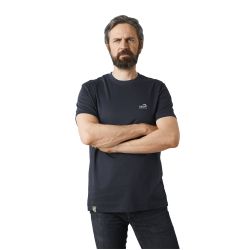 Organic Tee Logo Black (VAT 61091000)(COO: Bangladesh)(0,18 kg)