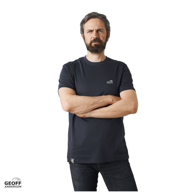 Organic Tee Logo Black (VAT 61091000)(COO: Bangladesh)(0,18 kg)