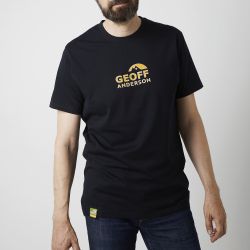 Organic Tee Orange Chest Black (unpacked)