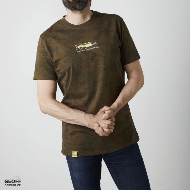 Organic Tee Peace Pike Leaf