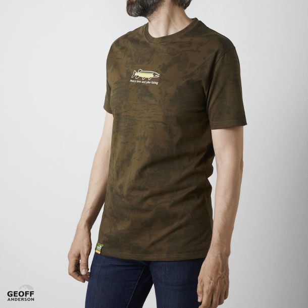 Organic Tee Peace Pike Leaf