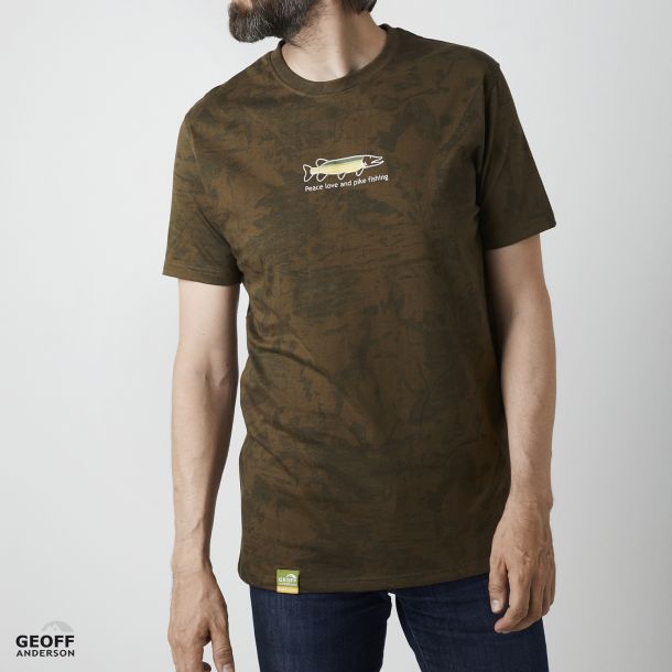 Organic Tee Peace Pike Leaf