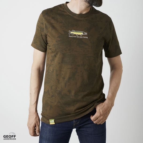 Organic Tee Peace Pike Leaf