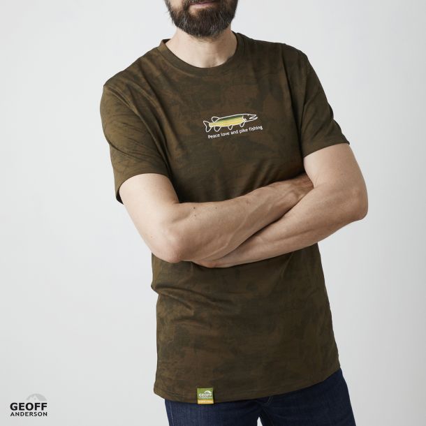 Organic Tee Peace Pike Leaf