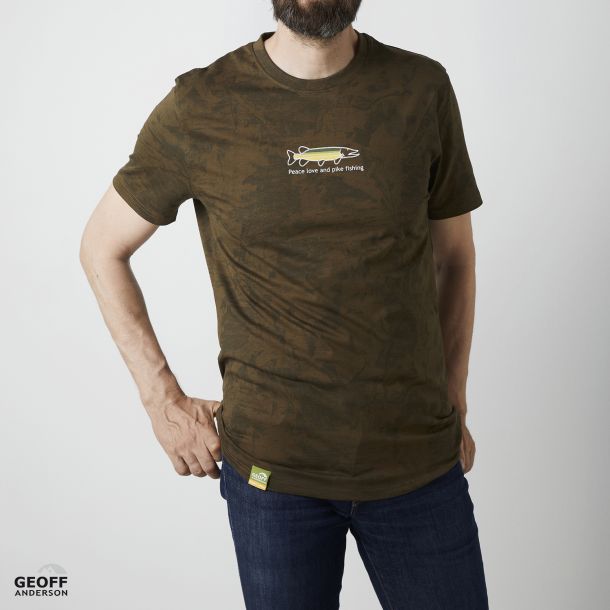 Organic Tee Peace Pike Leaf