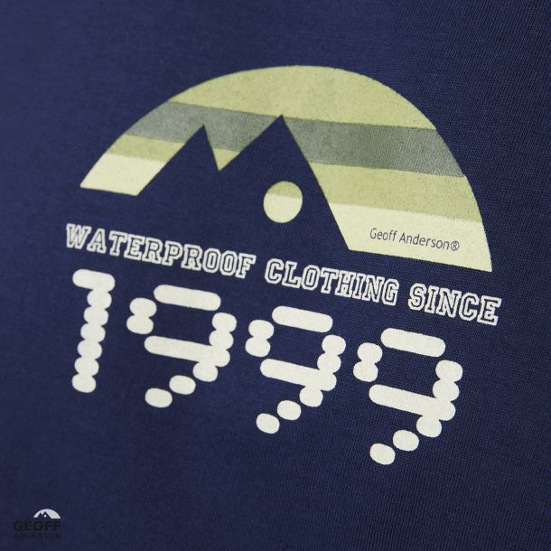 Organic Tee Retro 1999 Navi