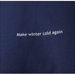 Organic Tee Winter Navi