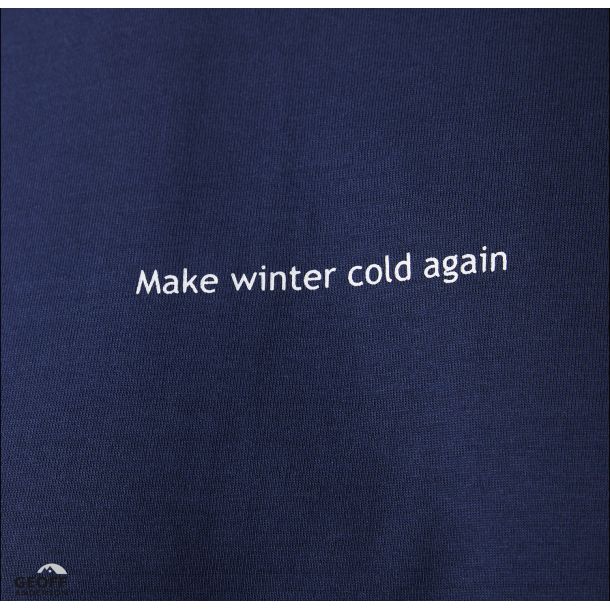 Organic Tee Winter Navi