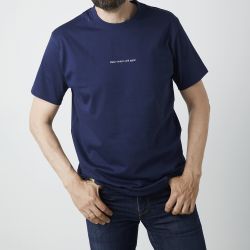 Organic Tee Winter Navi