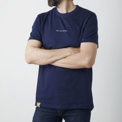 Organic Tee Winter Navi