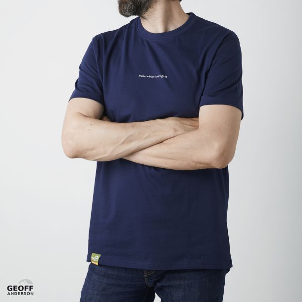 Organic Tee Winter Navi