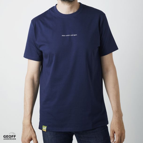 Organic Tee Winter Navi