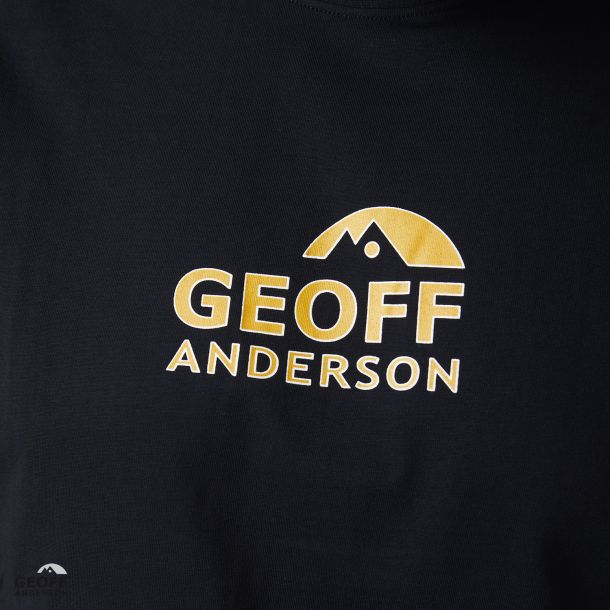 Organic Tee Orange Chest Black (unpacked)