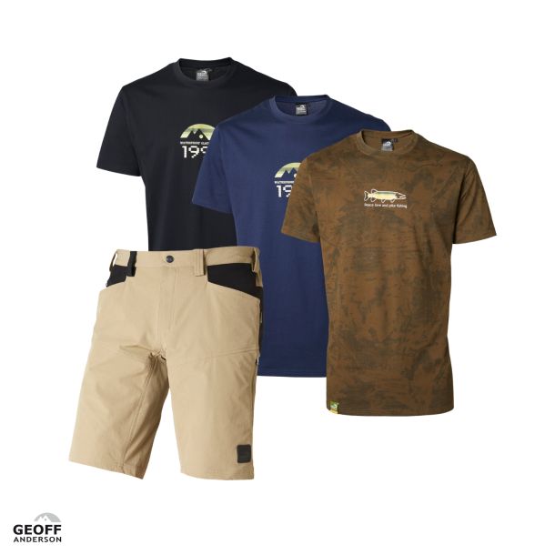 3 x Organic Tee + Roxxo Shorts Vert