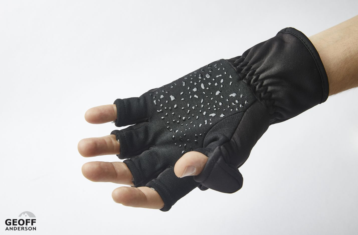 Andesbjergene Bestemt Effektivitet AirBear Weather Proof Half Finger Mitt - AirBear gloves - Geoff Anderson