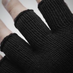 Merino fingerless glove