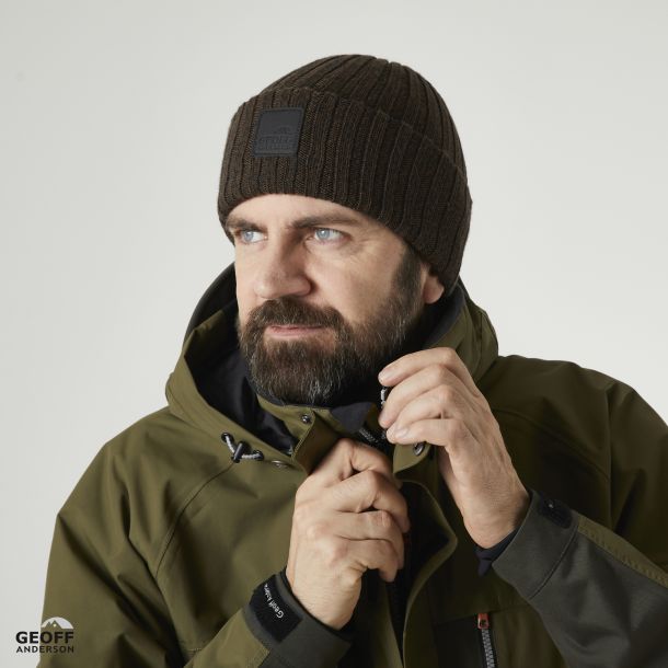 WizWool Njal Beanie Marron