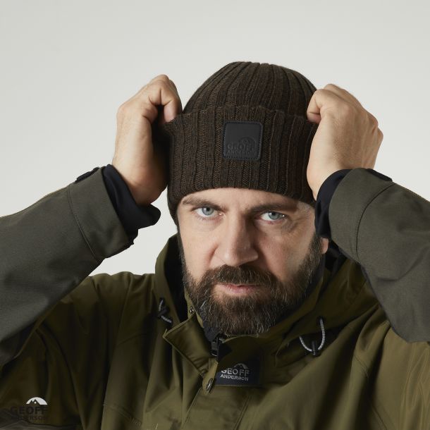 WizWool Njal Beanie Marron