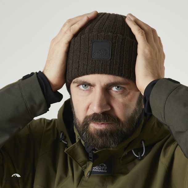 WizWool Njal Beanie Marron