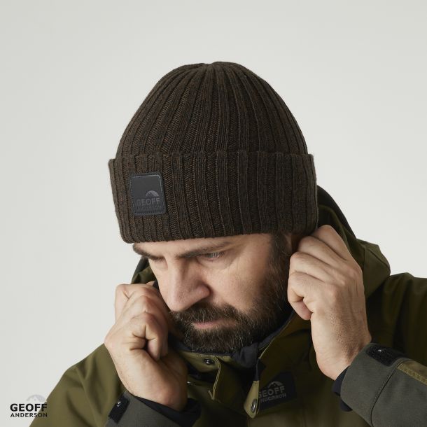 WizWool Njal Beanie Marron
