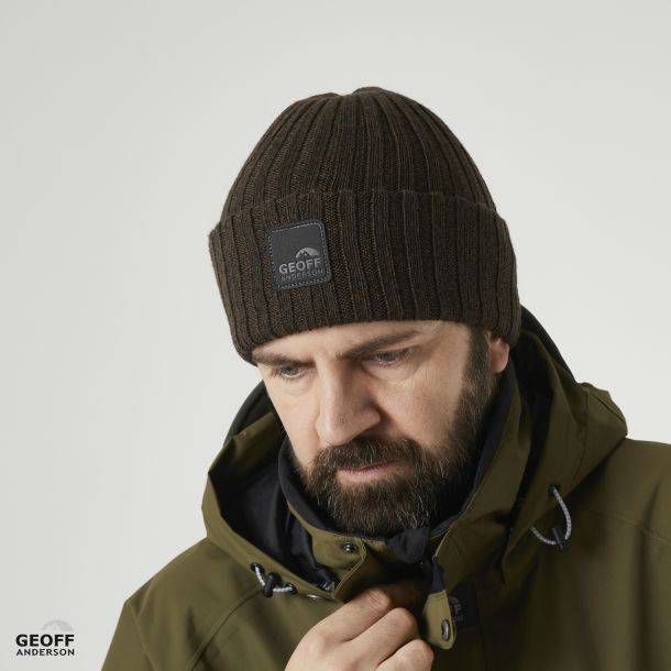 WizWool Njal Beanie Marron