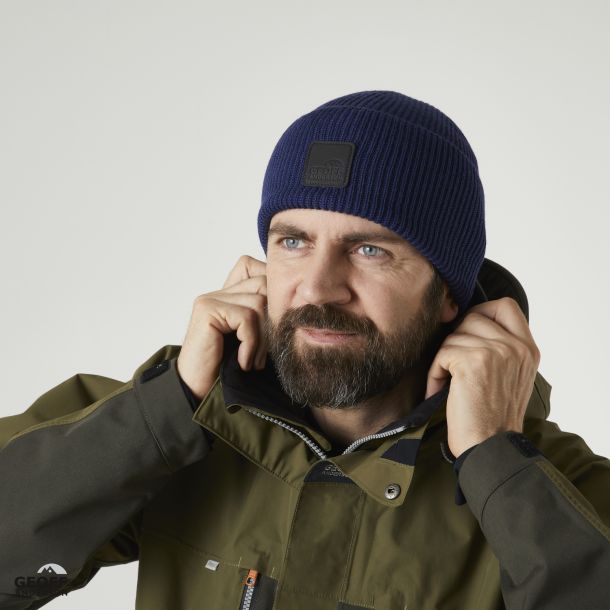 WizWool Roar Beanie Bleu