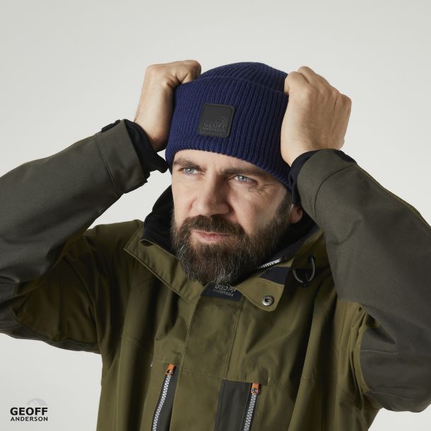 WizWool Roar Beanie Bleu