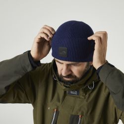 WizWool Roar Beanie Bleu