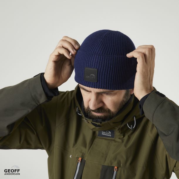 WizWool Roar Beanie Bleu