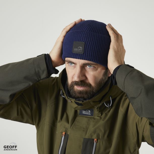 WizWool Roar Beanie Bleu