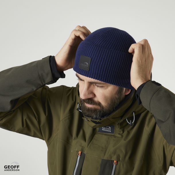 WizWool Roar Beanie Bleu