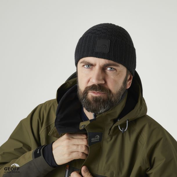 WizWool Ulf Beanie Noir