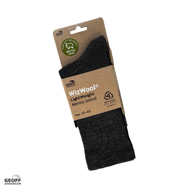 WizWool HeavyWeight Sock Grau