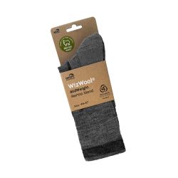 WizWool MidWeight Sock Schwarz