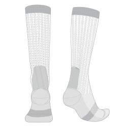 WizWool HeavyWeight Sock Gris