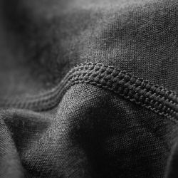 WizWool 165 Soft T-shirt Noir