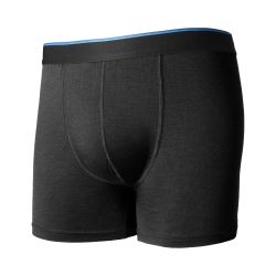 WizWool 165 Soft Boxer Shorts Noir