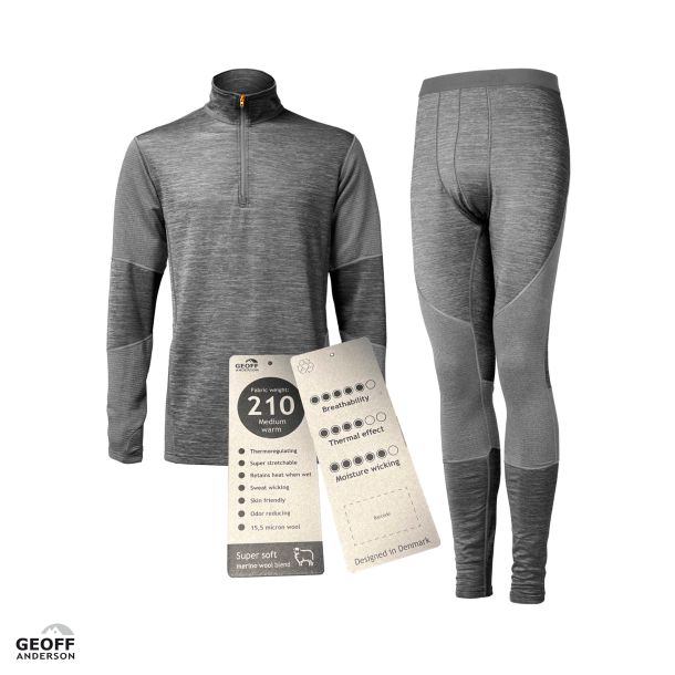 WizWool 210 Pullover Gris