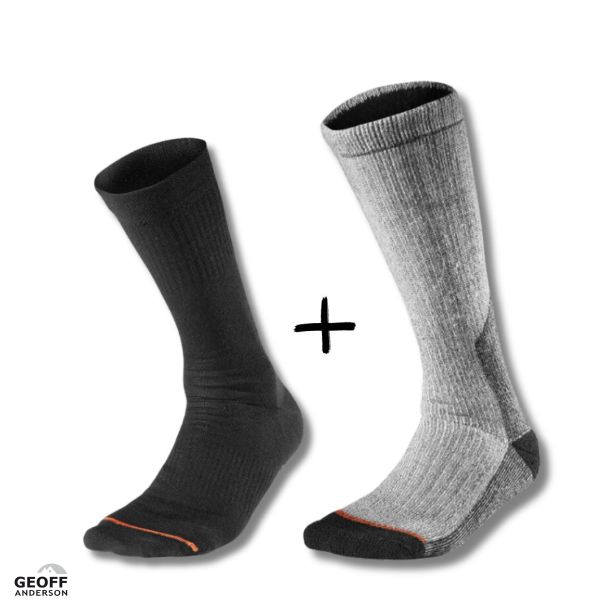 BootWarmer Sock + Liner Sock